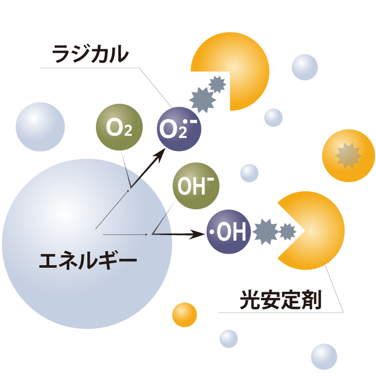 ラジカルトラップ 成分イメージ画像